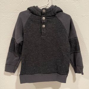 Button down hoodie